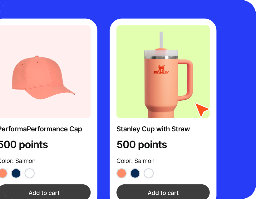 Employee stores product preview
